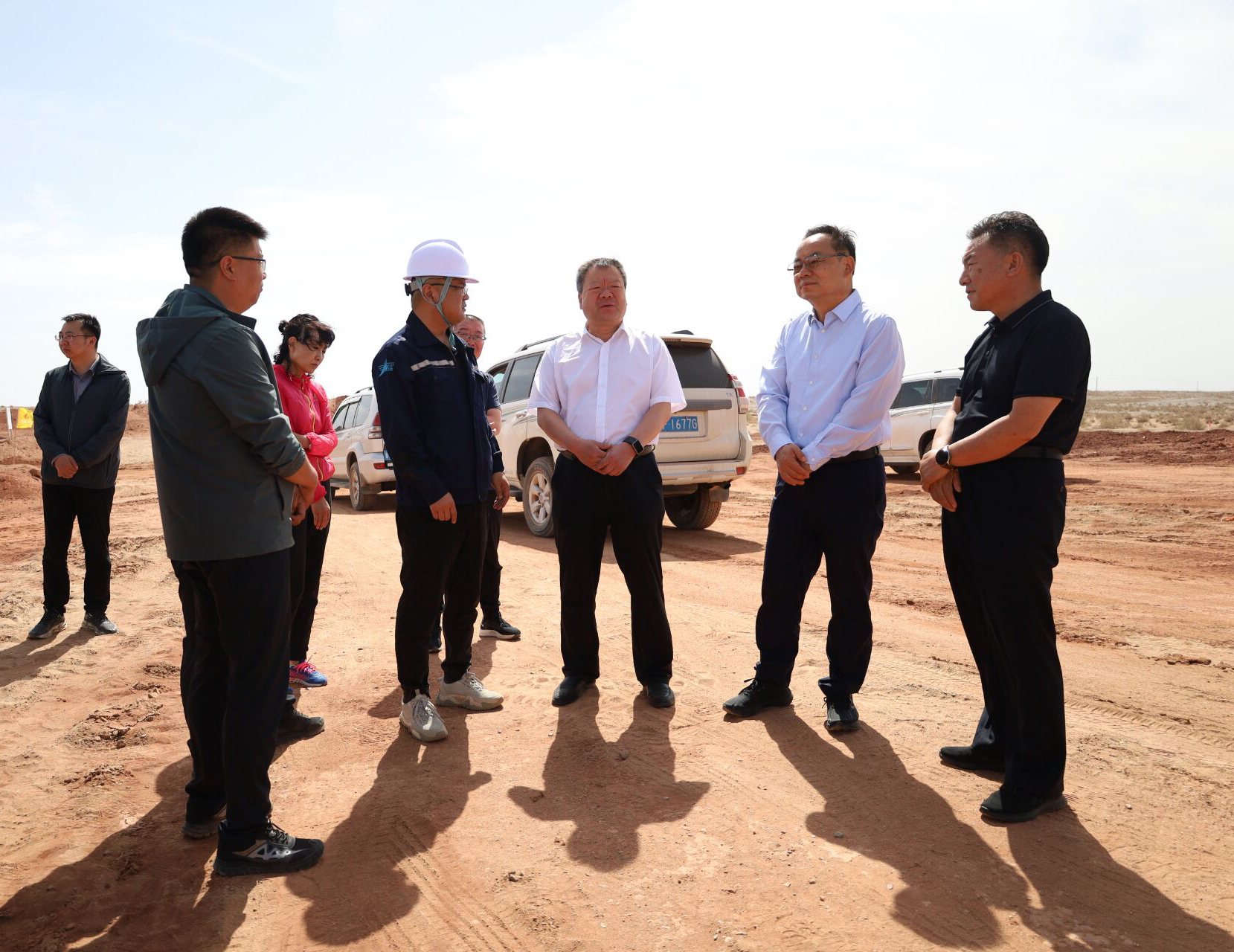 赵峰在肃北县马鬃山镇调研——中国·酒泉网